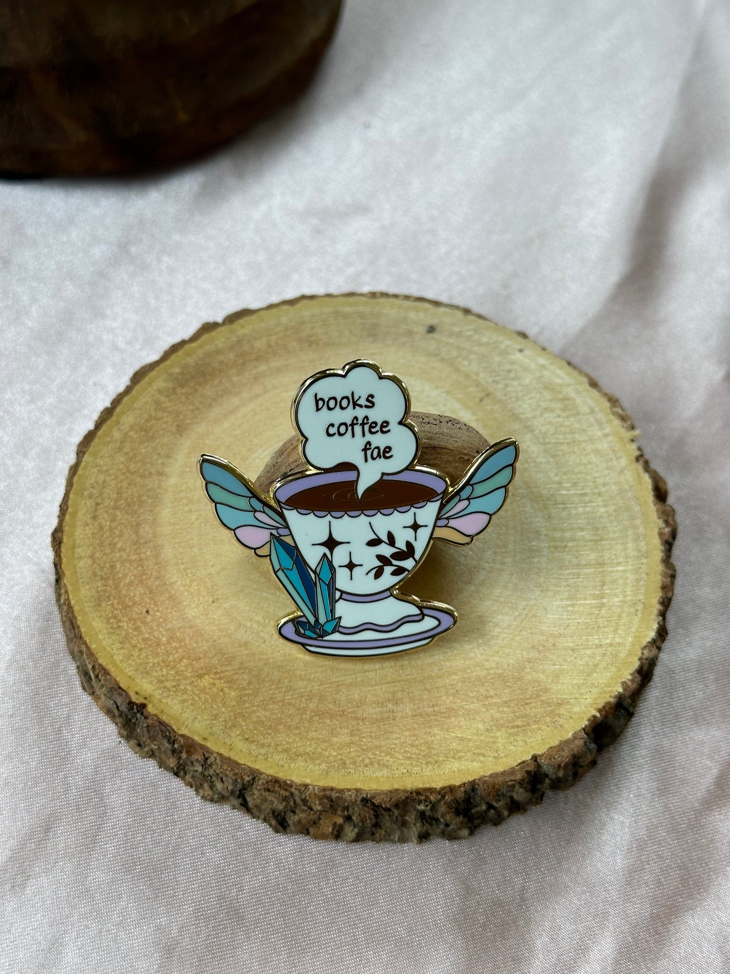 [Coming Soon!] Mythical Dragon Reading Enamel Pin - Bookish Fairycore ...